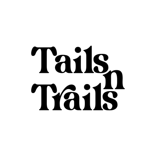 Tails n Trails Logo Sticker