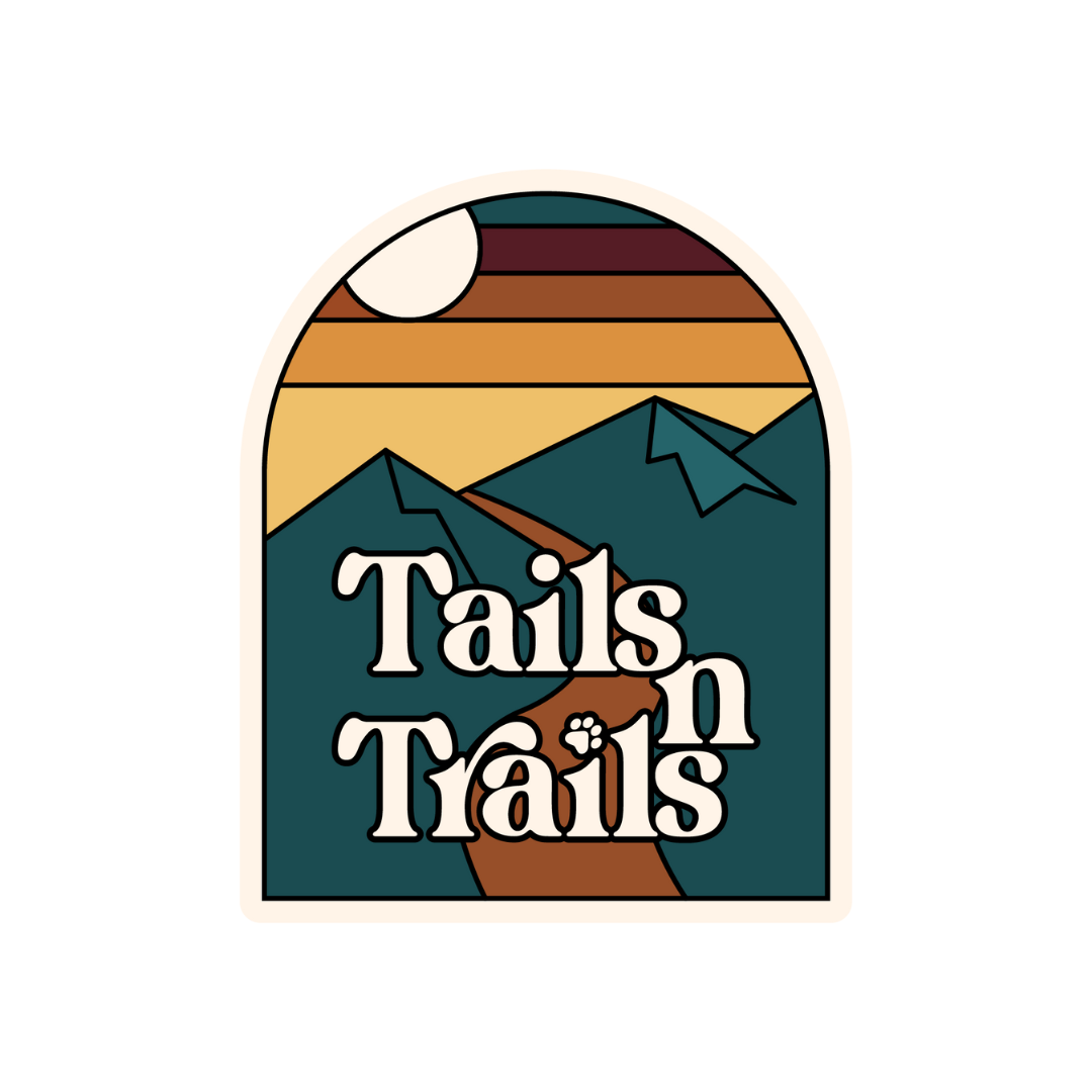 Tails n Trails Sticker Small